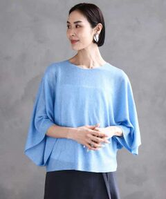 MICHEL KLEIN / ミッシェルクラン ニット・セーター | [2WAY]ケープデザインカーディガン