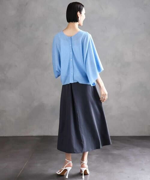 MICHEL KLEIN / ミッシェルクラン ニット・セーター | [2WAY]ケープデザインカーディガン | 詳細11