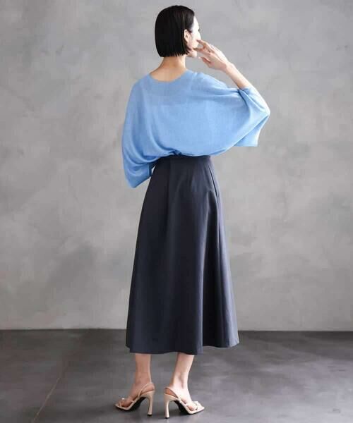 MICHEL KLEIN / ミッシェルクラン ニット・セーター | [2WAY]ケープデザインカーディガン | 詳細16