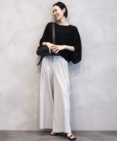 MICHEL KLEIN / ミッシェルクラン ニット・セーター | [2WAY]ケープデザインカーディガン | 詳細19