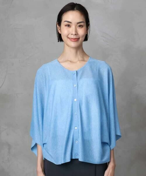 MICHEL KLEIN / ミッシェルクラン ニット・セーター | [2WAY]ケープデザインカーディガン | 詳細28