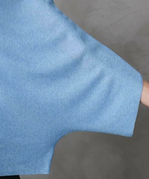 MICHEL KLEIN / ミッシェルクラン ニット・セーター | [2WAY]ケープデザインカーディガン | 詳細4