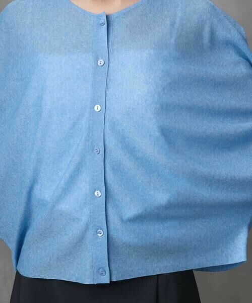 MICHEL KLEIN / ミッシェルクラン ニット・セーター | [2WAY]ケープデザインカーディガン | 詳細5