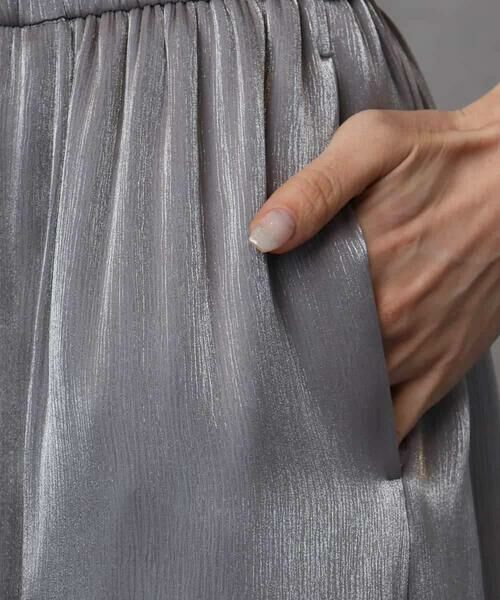 MICHEL KLEIN / ミッシェルクラン ロング・マキシ丈スカート | シャンブレーギャザースカート | 詳細17