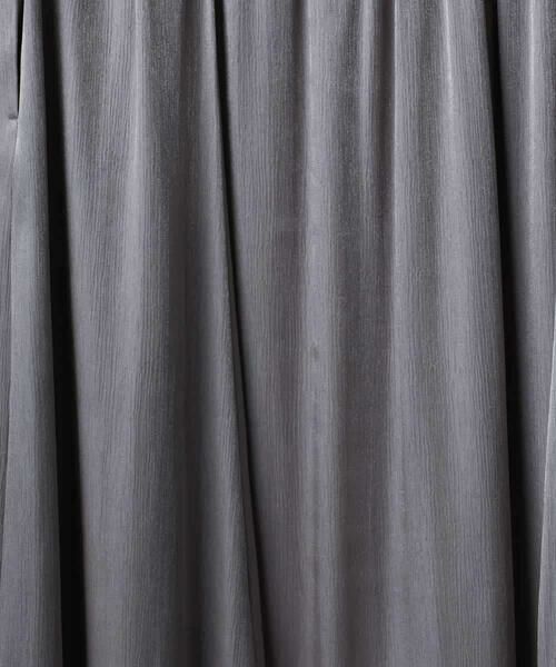 MICHEL KLEIN / ミッシェルクラン ロング・マキシ丈スカート | シャンブレーギャザースカート | 詳細19