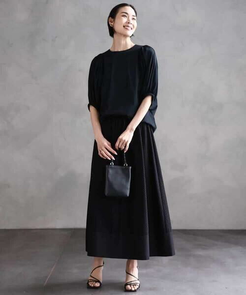 MICHEL KLEIN / ミッシェルクラン ロング・マキシ丈スカート | [セットアップ対応]エンブロイダリーレーススカート | 詳細27