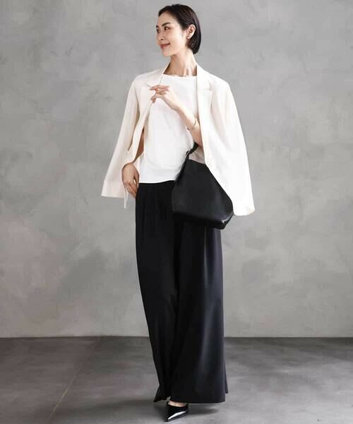 MICHEL KLEIN / ミッシェルクラン テーラードジャケット | シアーテーラードジャケット(裏地なし) | 詳細11
