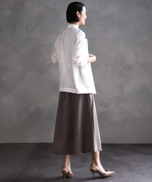 MICHEL KLEIN / ミッシェルクラン テーラードジャケット | シアーテーラードジャケット(裏地なし) | 詳細16