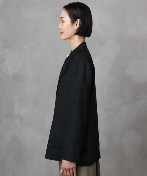 MICHEL KLEIN / ミッシェルクラン テーラードジャケット | シアーテーラードジャケット(裏地なし) | 詳細21