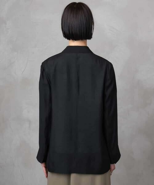 MICHEL KLEIN / ミッシェルクラン テーラードジャケット | シアーテーラードジャケット(裏地なし) | 詳細22