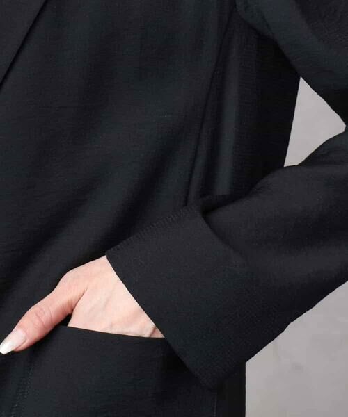 MICHEL KLEIN / ミッシェルクラン テーラードジャケット | シアーテーラードジャケット(裏地なし) | 詳細24