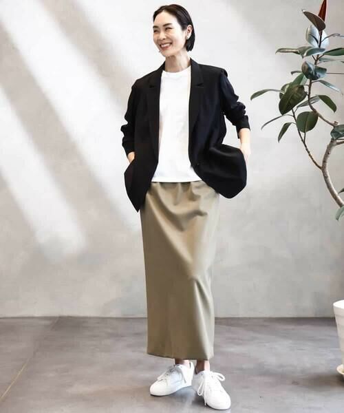 MICHEL KLEIN / ミッシェルクラン テーラードジャケット | シアーテーラードジャケット(裏地なし) | 詳細3