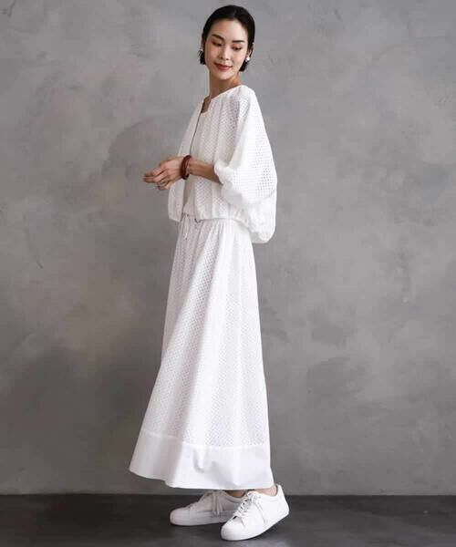 MICHEL KLEIN / ミッシェルクラン その他アウター | [セットアップ対応]エンブロイダリーレースブルゾン | 詳細16