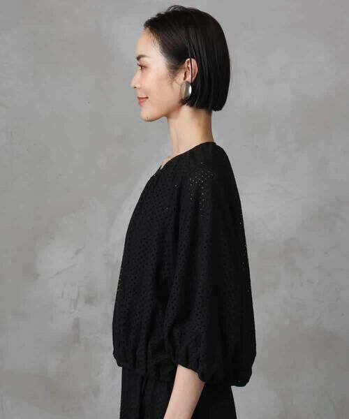 MICHEL KLEIN / ミッシェルクラン その他アウター | [セットアップ対応]エンブロイダリーレースブルゾン | 詳細28