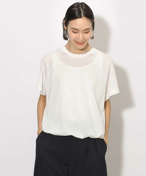 MICHEL KLEIN / ミッシェルクラン カットソー | 裾ドロストバルーンプルオーバー | 詳細12