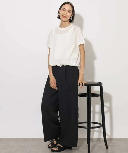 MICHEL KLEIN / ミッシェルクラン カットソー | 裾ドロストバルーンプルオーバー | 詳細15
