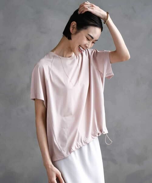 MICHEL KLEIN / ミッシェルクラン カットソー | 裾ドロストバルーンプルオーバー | 詳細2