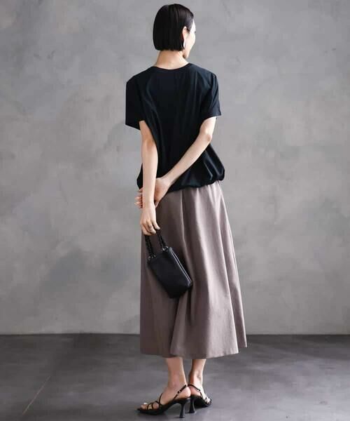 MICHEL KLEIN / ミッシェルクラン カットソー | 裾ドロストバルーンプルオーバー | 詳細23