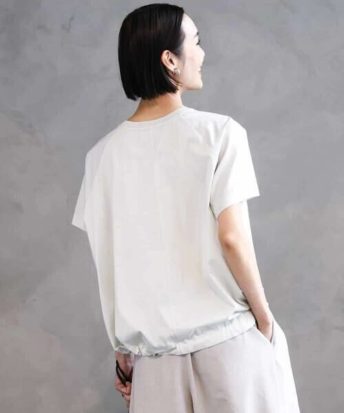 MICHEL KLEIN / ミッシェルクラン カットソー | 裾ドロストバルーンプルオーバー | 詳細25