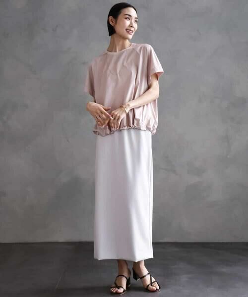 MICHEL KLEIN / ミッシェルクラン カットソー | 裾ドロストバルーンプルオーバー | 詳細3