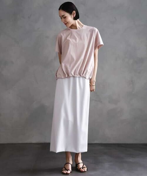 MICHEL KLEIN / ミッシェルクラン カットソー | 裾ドロストバルーンプルオーバー | 詳細4