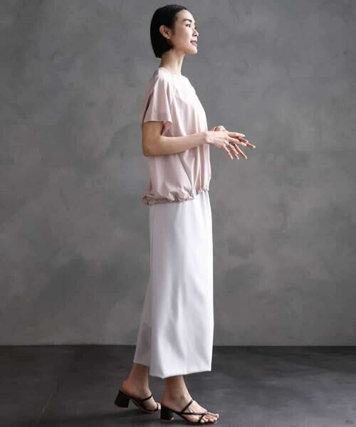 MICHEL KLEIN / ミッシェルクラン カットソー | 裾ドロストバルーンプルオーバー | 詳細5