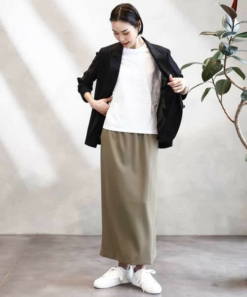 MICHEL KLEIN / ミッシェルクラン カットソー | [WEB限定カラー]ラメロゴTシャツ | 詳細12