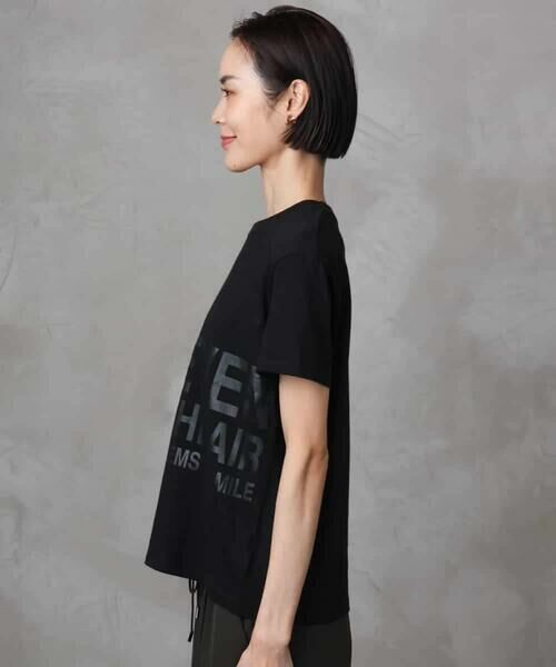MICHEL KLEIN / ミッシェルクラン カットソー | [WEB限定カラー]ラメロゴTシャツ | 詳細14