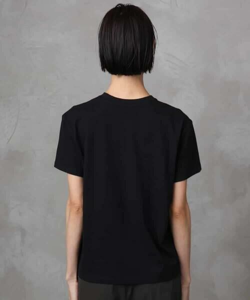 MICHEL KLEIN / ミッシェルクラン カットソー | [WEB限定カラー]ラメロゴTシャツ | 詳細15