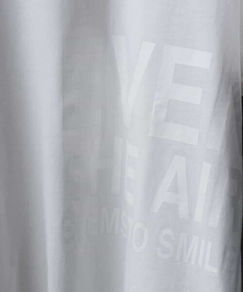 MICHEL KLEIN / ミッシェルクラン カットソー | [WEB限定カラー]ラメロゴTシャツ | 詳細20
