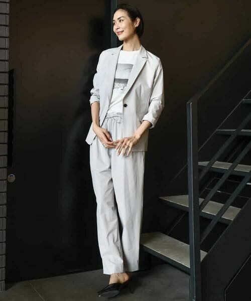 MICHEL KLEIN / ミッシェルクラン カットソー | フォトプリントTシャツ | 詳細16