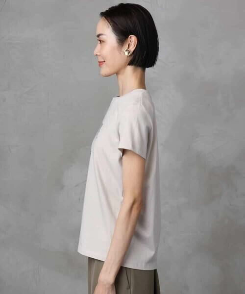 MICHEL KLEIN / ミッシェルクラン カットソー | フォトプリントTシャツ | 詳細18