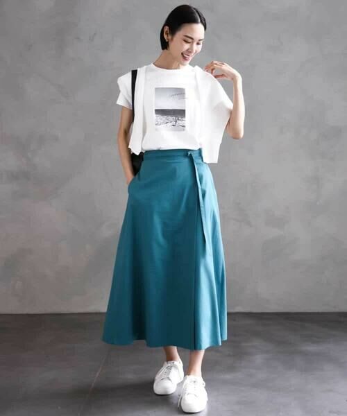 MICHEL KLEIN / ミッシェルクラン カットソー | フォトプリントTシャツ | 詳細9