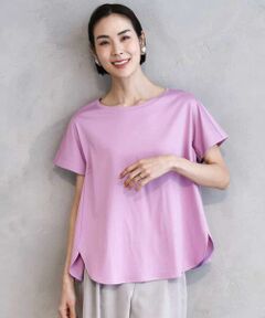 MICHEL KLEIN / ミッシェルクラン カットソー | [接触冷感]立体カットソー