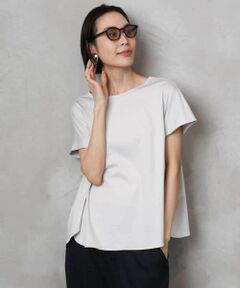 MICHEL KLEIN / ミッシェルクラン カットソー | [接触冷感]立体カットソー