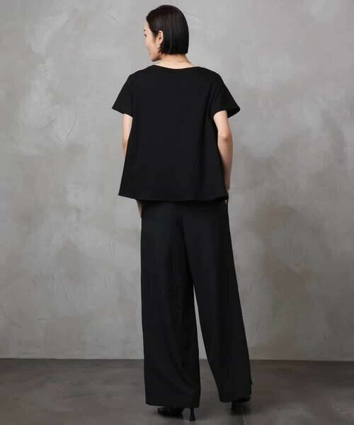 MICHEL KLEIN / ミッシェルクラン カットソー | [接触冷感]立体カットソー | 詳細30