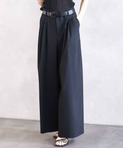 MICHEL KLEIN / ミッシェルクラン その他パンツ | タックワイドパンツ