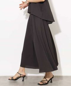 MICHEL KLEIN / ミッシェルクラン その他パンツ | [セットアップ対応]楊柳ギャザーワイドパンツ