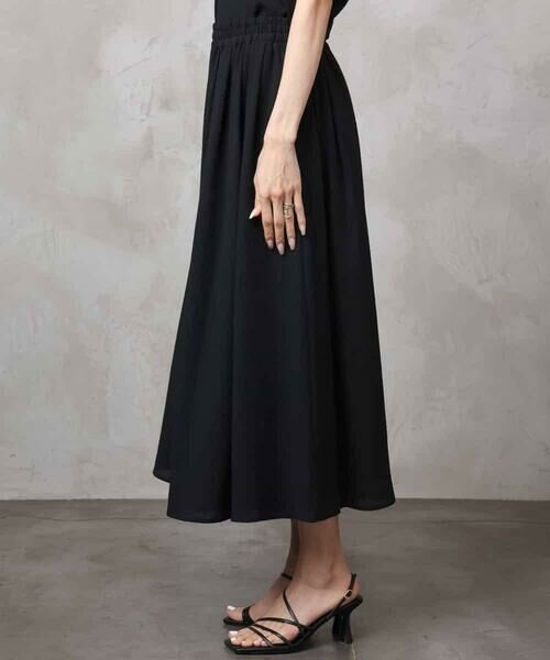 MICHEL KLEIN / ミッシェルクラン その他パンツ | [セットアップ対応]楊柳ギャザーワイドパンツ | 詳細19