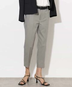 MICHEL KLEIN / ミッシェルクラン ショート・ハーフ・半端丈パンツ | [機能性素材]ストレッチツイルテーパードパンツ