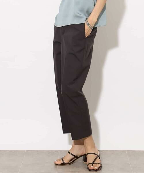 MICHEL KLEIN / ミッシェルクラン ショート・ハーフ・半端丈パンツ | [機能性素材]ストレッチツイルテーパードパンツ | 詳細10