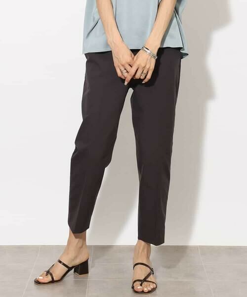 MICHEL KLEIN / ミッシェルクラン ショート・ハーフ・半端丈パンツ | [機能性素材]ストレッチツイルテーパードパンツ | 詳細11