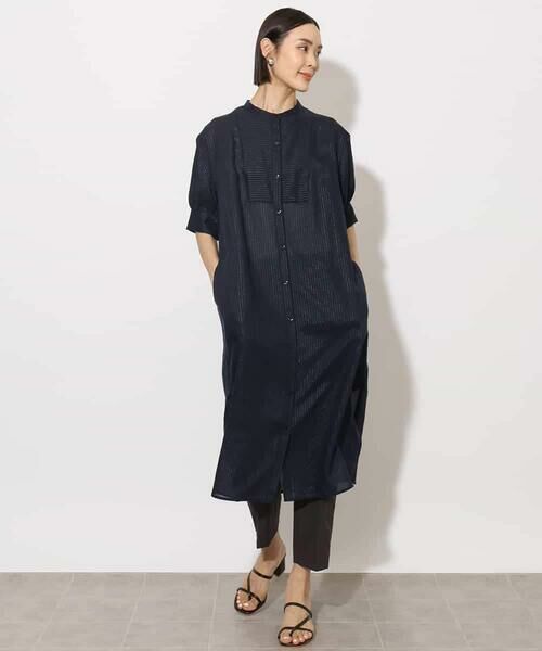 MICHEL KLEIN / ミッシェルクラン ショート・ハーフ・半端丈パンツ | [機能性素材]ストレッチツイルテーパードパンツ | 詳細16