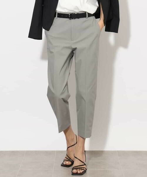 MICHEL KLEIN / ミッシェルクラン ショート・ハーフ・半端丈パンツ | [機能性素材]ストレッチツイルテーパードパンツ | 詳細21