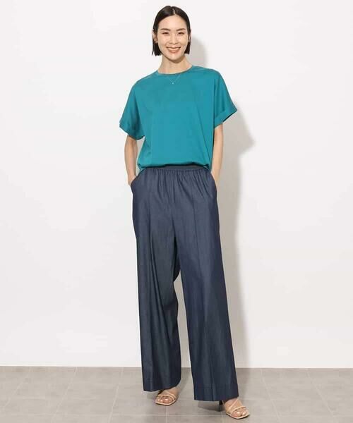 MICHEL KLEIN / ミッシェルクラン その他パンツ | ライトオンスデニムワイドパンツ | 詳細29