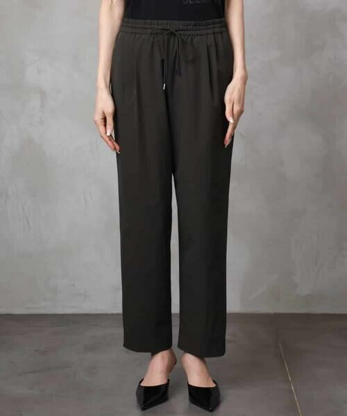 MICHEL KLEIN / ミッシェルクラン チノ・ワークパンツ | [機能性素材]ストレッチテーパードパンツ(セットアップ対応) | 詳細17