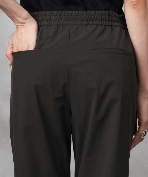 MICHEL KLEIN / ミッシェルクラン チノ・ワークパンツ | [機能性素材]ストレッチテーパードパンツ(セットアップ対応) | 詳細20