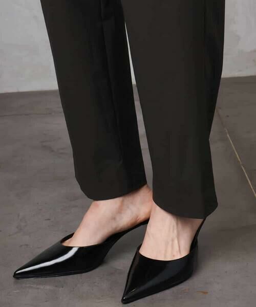 MICHEL KLEIN / ミッシェルクラン チノ・ワークパンツ | [機能性素材]ストレッチテーパードパンツ(セットアップ対応) | 詳細23