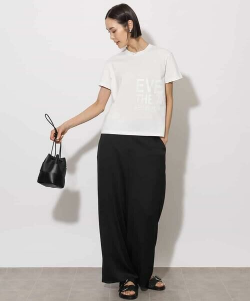 MICHEL KLEIN / ミッシェルクラン その他パンツ | [セットアップ対応]サテンワイドパンツ | 詳細28