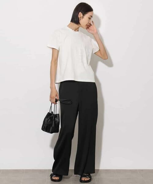 MICHEL KLEIN / ミッシェルクラン その他パンツ | [セットアップ対応]サテンワイドパンツ | 詳細29